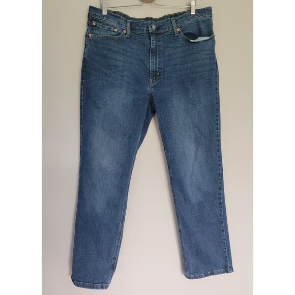 Levi’s 541 Jeans Mens 38x32 Taper Medium Wash Blue - Picture 1 of 14